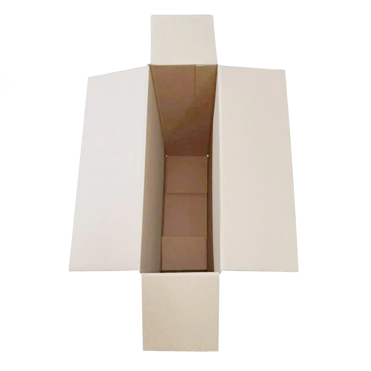 Custom Logo Embossed Eco-friendly Recyclable Corrugated Board Kraft Paper Box for Shoes Clothes Packaging Self-Erecting Foldable