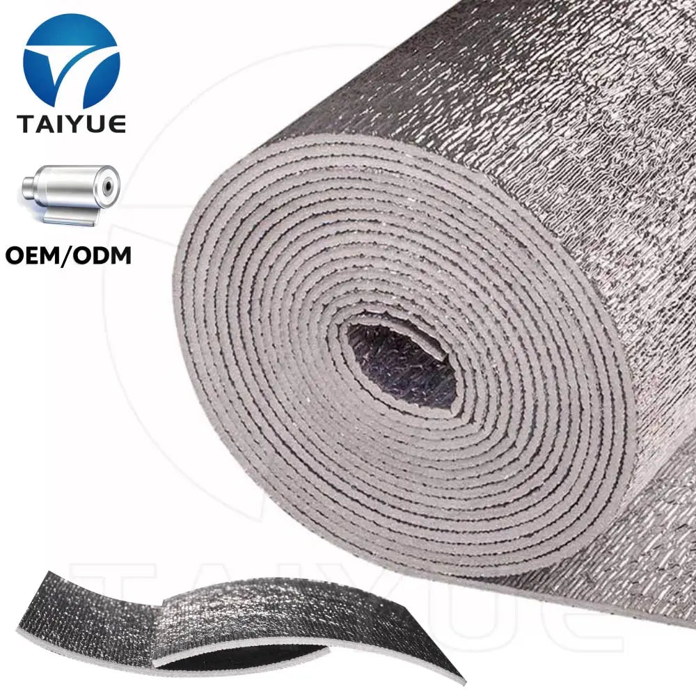 Customized Reflective Aluminum EPE Foam Foil Thermal Insulation Sheet Radiant Barrier Closed Cell Foam Roof Blanket for Building
