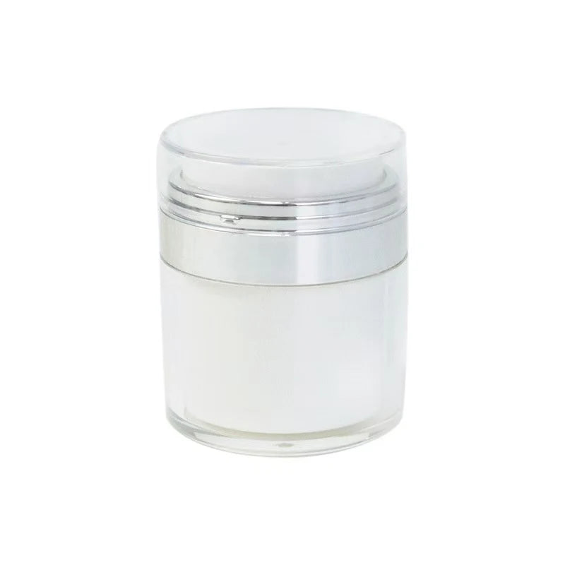 Customized 50g Acrylic Replaceable Liner Airless Pump Jar Lotion Cream Top Press Dispensing Bottle Cosmetic Plastic Container