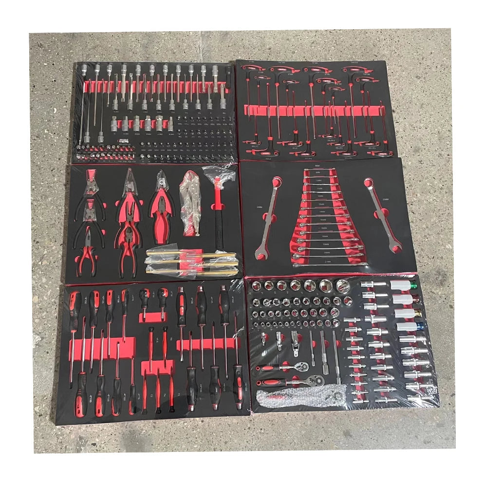 258 Pcs Professional Cr-V Material Hand Tools Set Auto Repair Juego De Herramientas Hex Wrench Screw Driver Any Combinations