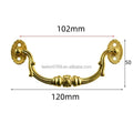 Stock Supply Box Accessories 120 X 50mm Zinc Alloy Cabinet Metal Handle