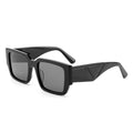 Unisex High-End Acetate Sunglasses for Men with Custom Logo and Private Polarized Lenses Wide Frame and White Color