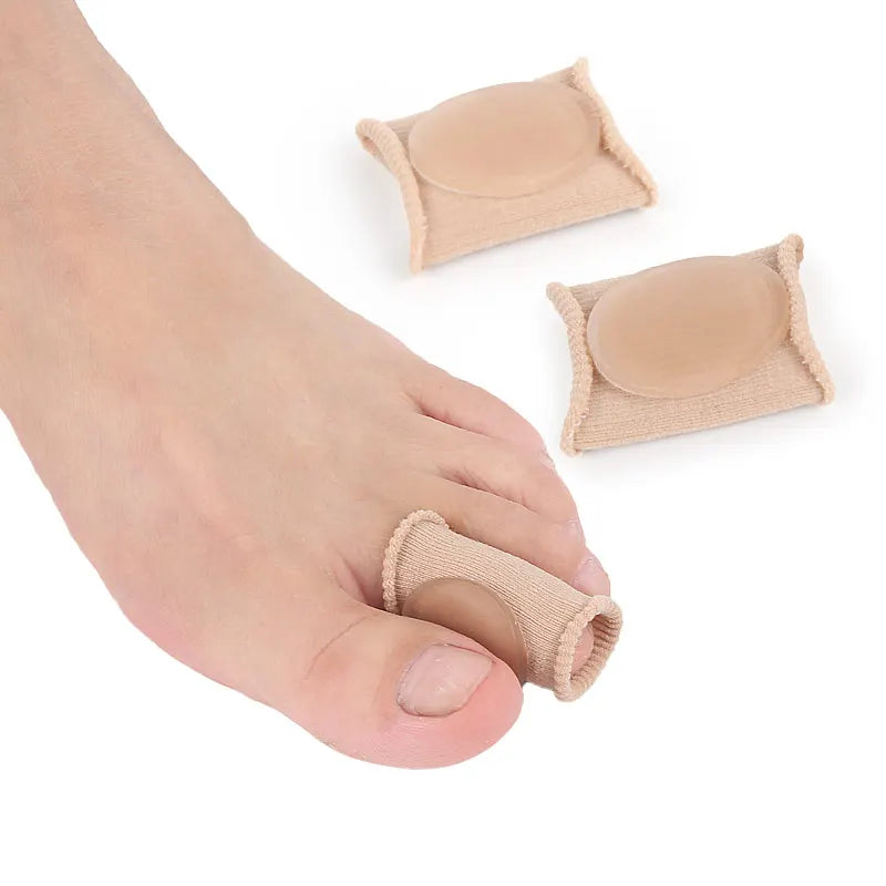 Toe Cushion Tubes Sleeves Soft GEL Corn Pad Protectors Corns Blisters Calluses Toe Tubes Sleeves
