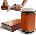 2025Kitchen Detachable Sharpening Stone Kit Manual Tumbler Diamond Knife Sharpener Roller Rolling Knife Sharpener Set for Knives