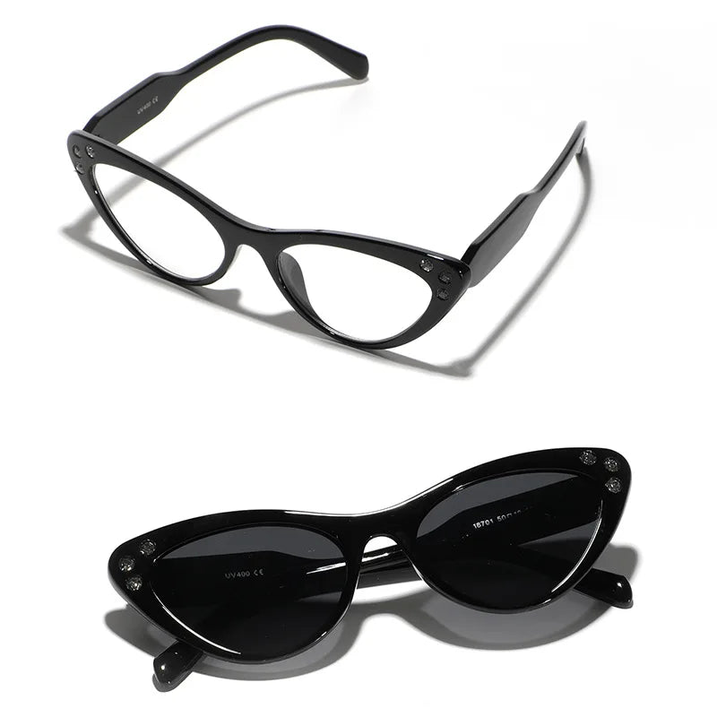 Maillard Retro Sunglasses UV400 Blue PC Plastic Frame Custom Logo Fashionable Protection Wholesale for Men and Women