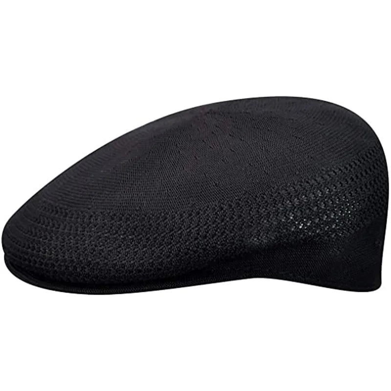 Fashion Retro Summer Thin Classic Painter Hat Trend Mesh Breathable Beret Caps for Women Girls