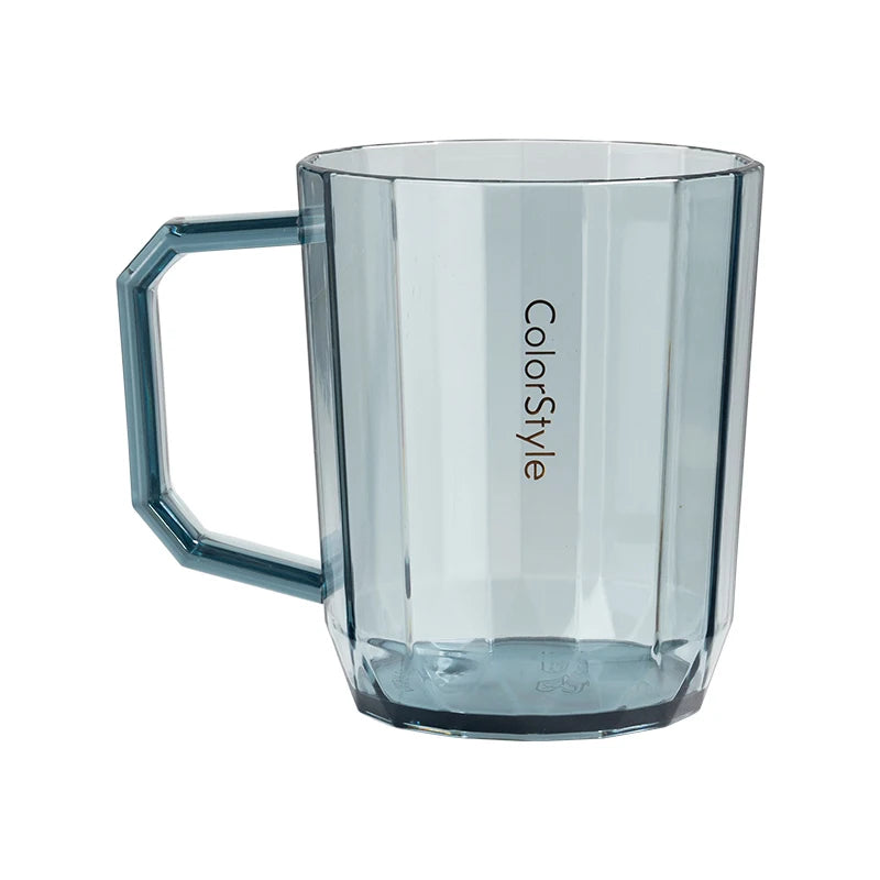 BPA-Free Custom Logo Plastic Cup Bathroom Supplies Toothbrush Holder Gargle Mouthwash Couples Tumbler PP Mug