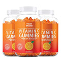 Mixed Fruit Flavor Yummy Vitamin C Gummies Fruity Gummy Ball Sweet Soft Candy Wholesale Candy