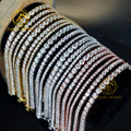 2026 Wholesale Stock Unisex 925 Sterling Silver Men's & Women's Hip Hop Link Chain VVS Moissanite Tennis Chain Elegant Design