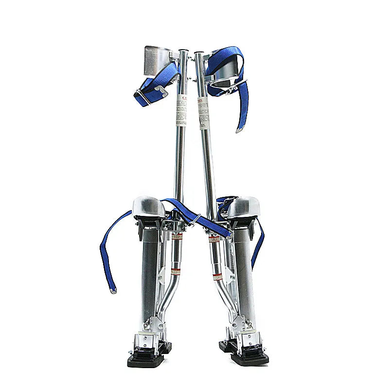 Modern 24\"-40\" Aluminum Drywall Stilts Adjustment Tool Long Construction Ladder with Graphic Design Solution