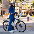 Skinny Spining Bike EU Warehouse Step Through Electr Bike Skinny Tire Ebike 250w  Cs20 Ebike Factory  Price CS20 VOMO