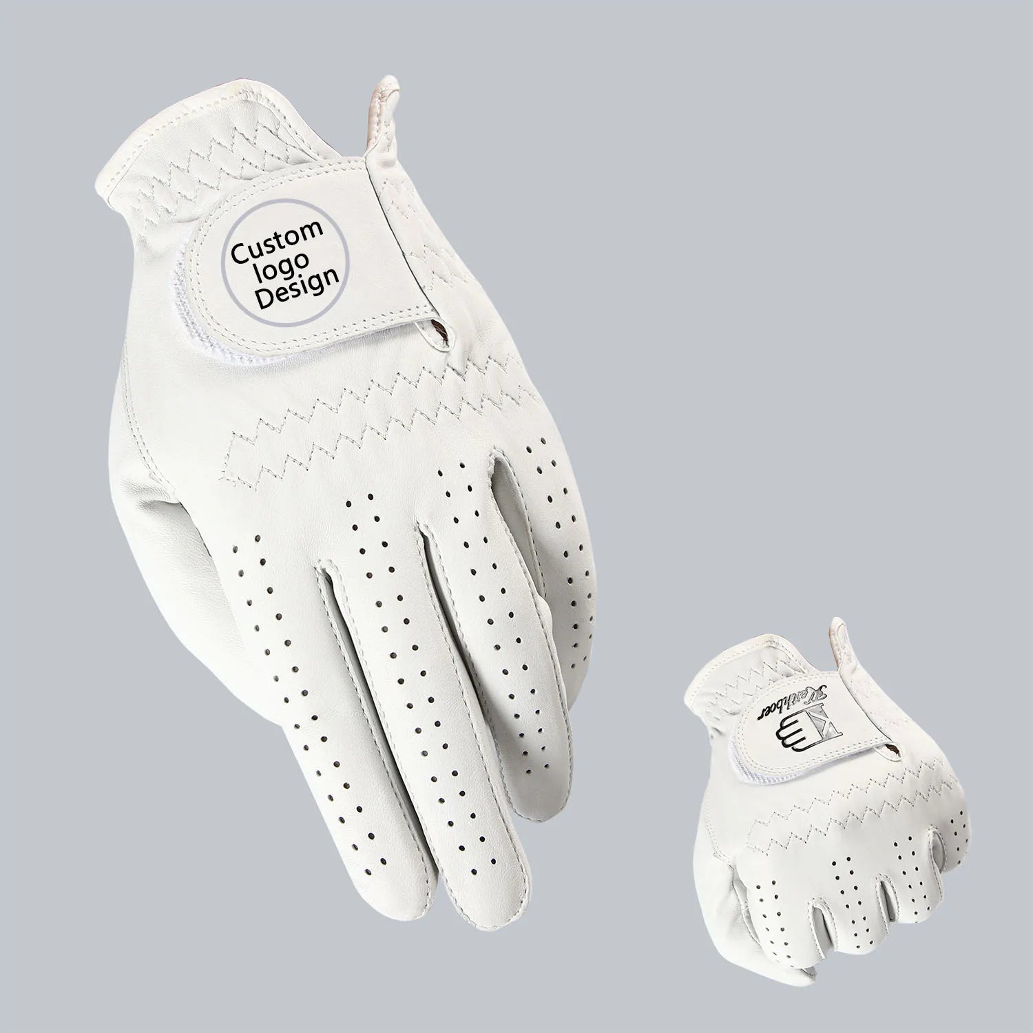 Ultra Lightweight Durable High Elastic Goatskin Left Hand Non-Slip Fast Drying Soft Unisex Golf Gloves