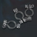 New Style Without Needle Cutting Ear Clip Invisible Resin U-Shaped Earring Clip Popular Accessories Findings