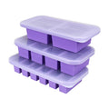 Hot Sale Silicone  Material Freezer Molds Lid Soup Ice Cube Tray Silicone Freezing Container Food Storage Box Packed Soup Mold