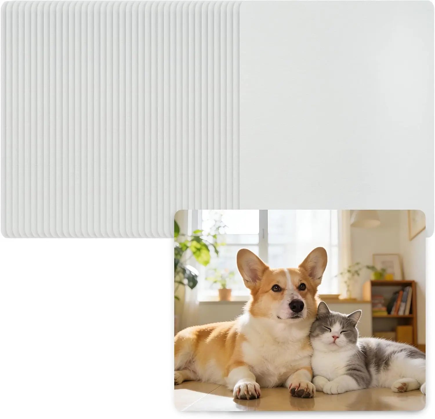 Wholesale  Heat Transfer Mouse Mat 18*22*0.3 CM Sublimation DIY Gifts Advertising Mouse Mat