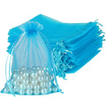 Wholesale Custom Personalized Large Christmas Mesh Jewelry Candy Bags Drawstring Pouch Gift Organza Bags   Manufacturers