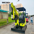 SECSUN Factory Small Battery Digger 800kg 900kg 1t 1.5t Mini Electric Excavator with Lithium Lead Acid Battery