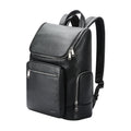 Bopai Customized Luxury Men Large Capacity Cowhide Trolley Bag Notebook Protective 15.6 Inch Laptop Backpack Leather