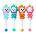 360 3D Design Cute Cartoon Shape Extra Soft Nano Bristle Kids Children Baby Toothbrush