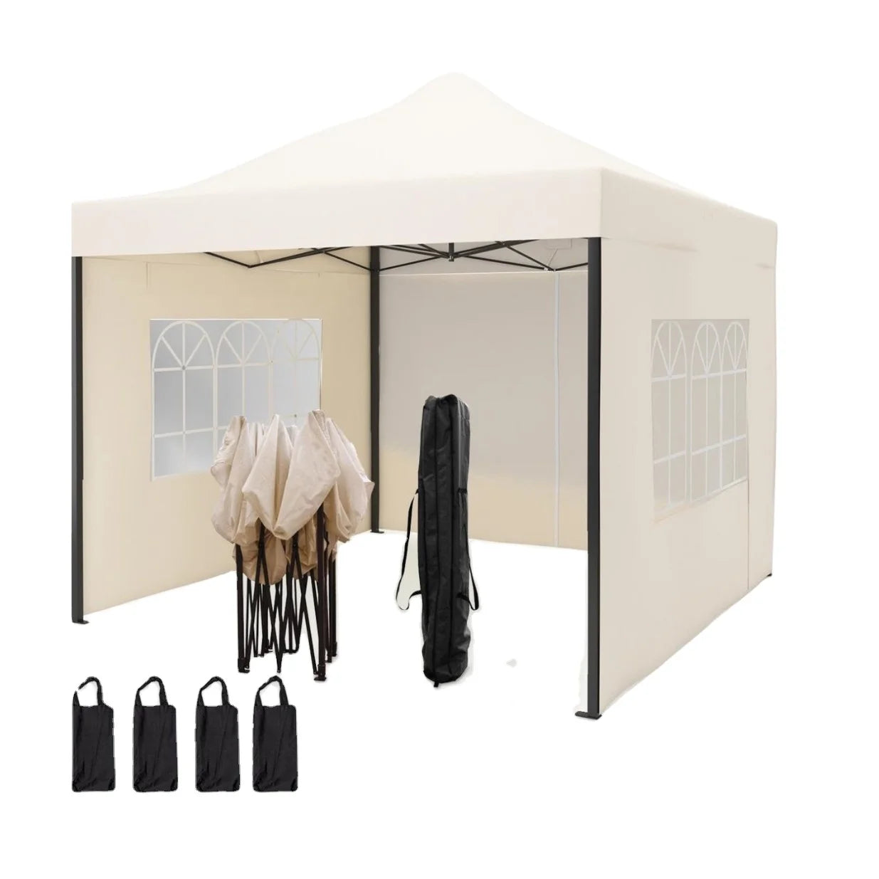 Pop up Canopy Folding Tent of 3x3 10x10 Luxury Factory for Trade Show Event Gazebo Outdoor Canopi Sale Shop Umbrella Awning