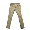 DENIMGUYS American Street Style Men's Distressing Ripped Denim Pants Jeans Straight Stacked Y2k Vintage Washed Distressed Jeans