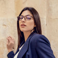 Light Blocking Computer Reading Glasses Fashion Filter Radiation Readers Eyeglasses Blue for Men Women CE Drop Ball Test PC