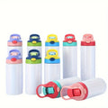 Hot Sale 12oz 20oz Stainless Steel Kids Water Botter Custom logo Sublimation Blank Sippy Tumbler for Children