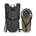 Best Black Tactical Molle 4l Pressurized Plate Carrier Day Hydration Pack for Motorcycle Running Marathon Gravel Racing
