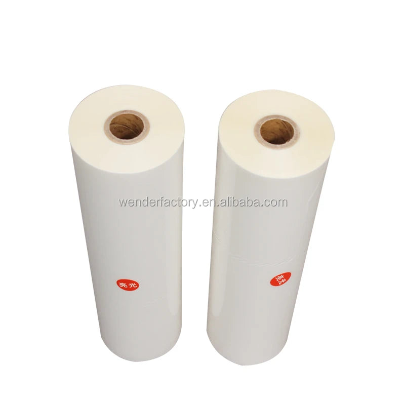 25 Micron Gloss BOPP Thermal Laminating Film for Printing Packing
