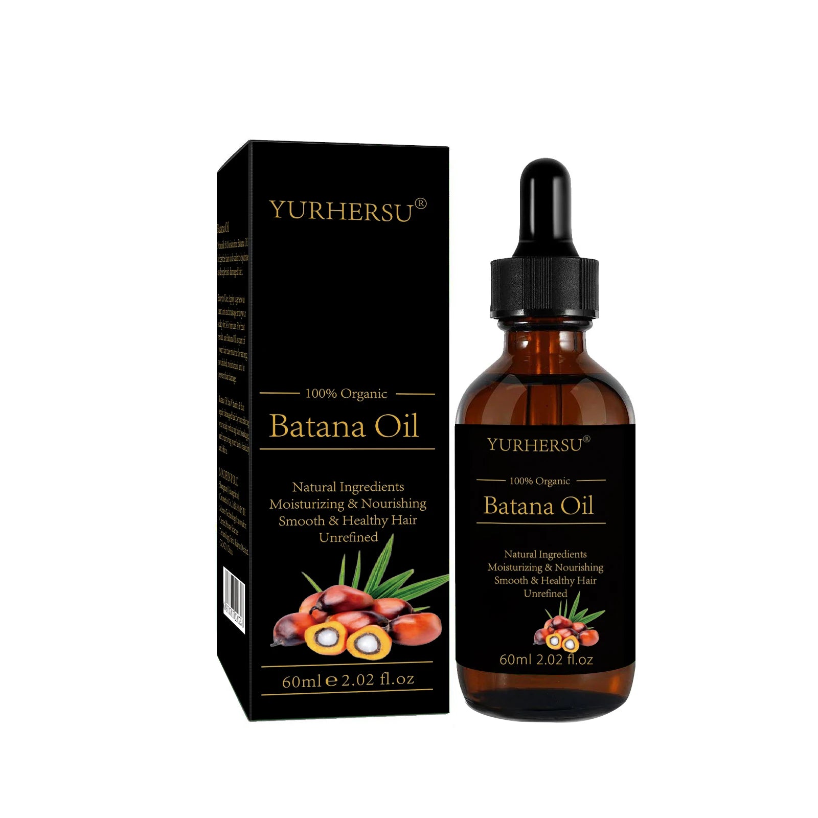 New Arrival OEM Customize 100% Organic Batana Oil Promotes Hair Growth Repair Hair Treatment Damaged Batana Hair Oil