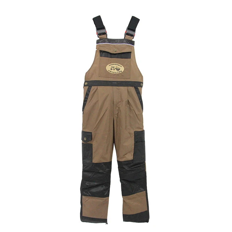 Ergonomic Waterproof Dog Trainer Vest Jumpsuit Breathable Nylon Dog Handler Vest Agility Training Workwear High Elastic Brace