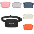 Wholesale Nylon Crossbody Fanny Pack Bag Women Shoulder Waist Bag Unisex Mini Belt Bag for Traveling Running Hiking