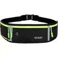 New Arrival Nylon Slim Running Belt Fanny Pack With Water Bottle Holder Fitness Cycling Workout Gym Waist Bag for Sports