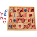 Montessori Educational Materials Preschool Language Spelling Learning Moveable Alphabet Montessori Toys