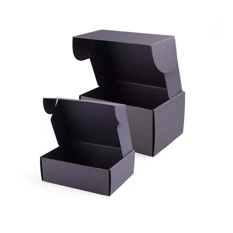 New Design Chocolate Puff Print Pizza Eco Friendly Package Food Grade Jewelry Packaging Mailer Box