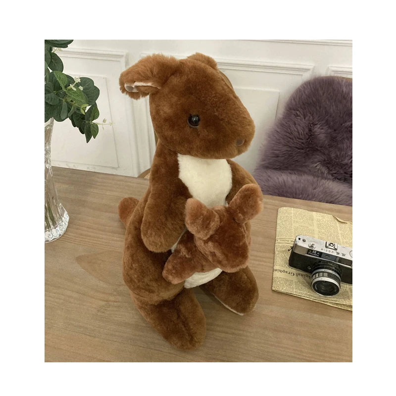 Sample Support Custom Alpaca Fur Toy Wool Stuffed Animals & Plush Toys Baby Plush Soft Sheepskin Fur Kangaroo Anime Plush Toy