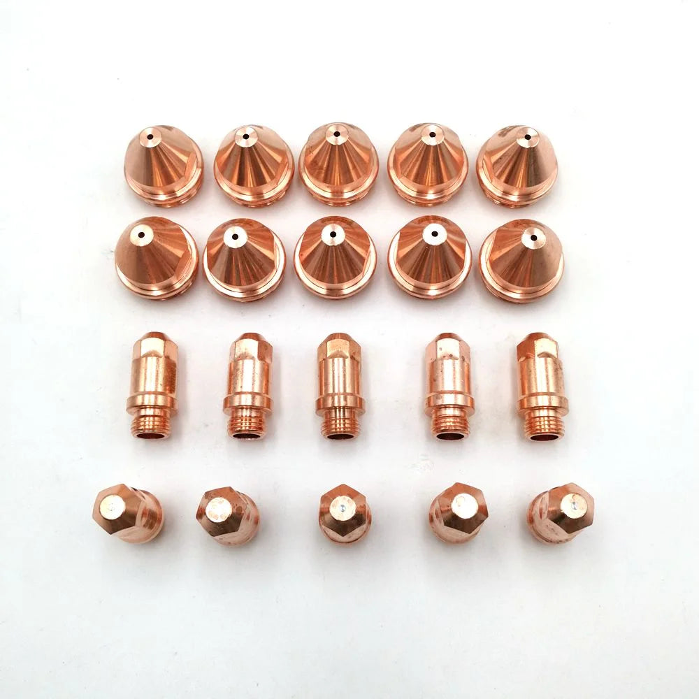 JINSLU YGX-100 YK-100 YGX100A Plasma Cutting Torch Consumables Electrode & Nozzle 50PCS Each Made in Fujian China