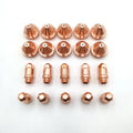 JINSLU YGX-100 YK-100 YGX100A Plasma Cutting Torch Consumables Electrode & Nozzle 50PCS Each Made in Fujian China