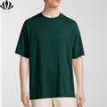 Men's High Performance Oversized Cotton Crew Neck Drop Shoulder Sports T-Shirt