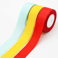 Wholesale 38mm X 25 Yards Solid Color Grosgrain Ribbon Hand-made Hair Accessories / Gift Packaging Ribbon