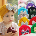 New Design Fashion Cute Kids Hairband With Bow Knot