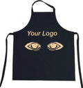Custom Logo Cotton Apron with Eyelash Design Salon Use Eyelash Extension Tool for Beauty Includes Eyelashes & Tools