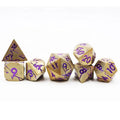 16mm Dnd Custom Rpg Polyhedral Stripe Metal Dice