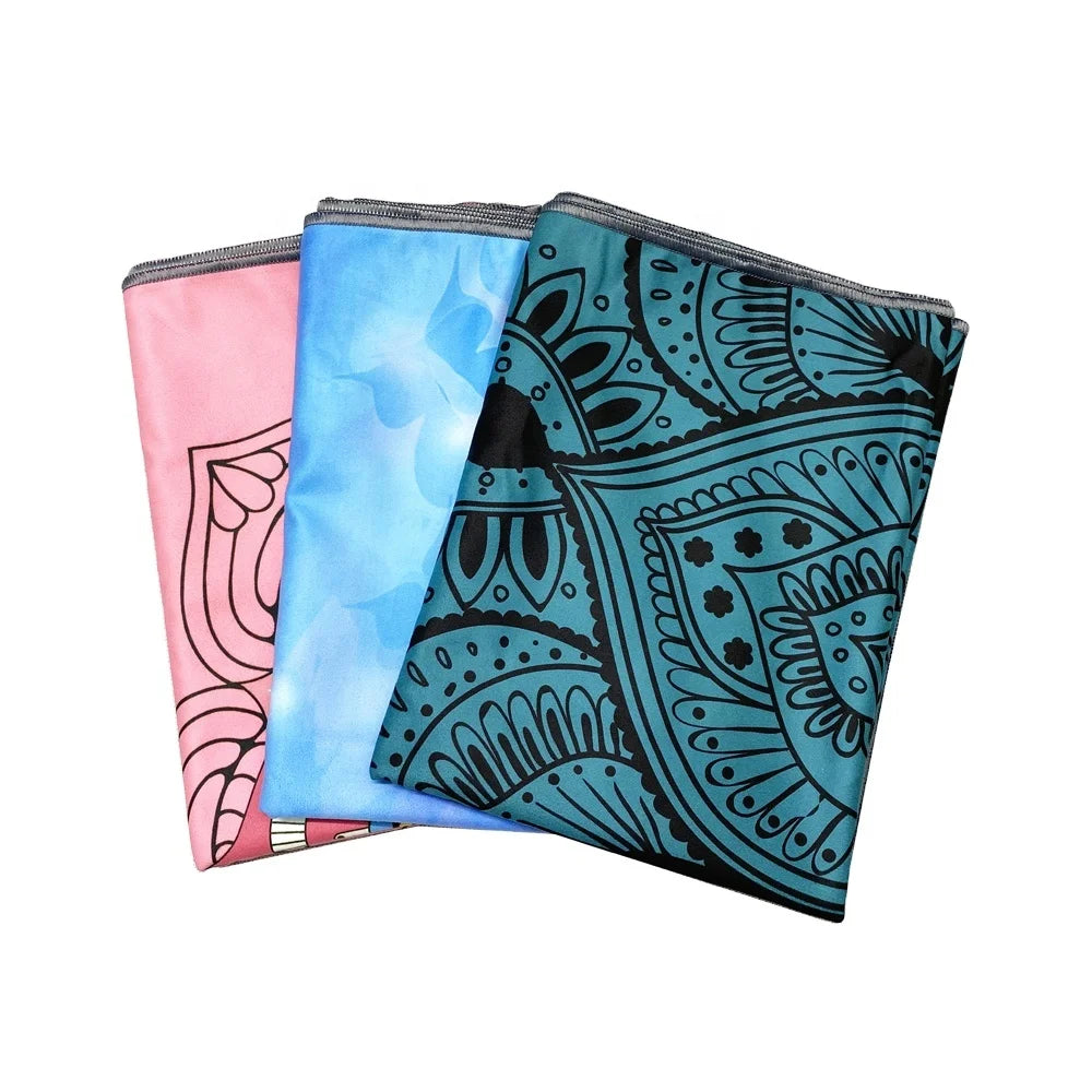 Customized 300G Microfiber Non-Slip Hot Yoga Mat Towel Washable Design for Optimal Performance in Your Practice