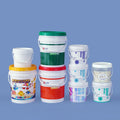 30L 20L 5 Gallon Heavy Duty Durable Airtight PP Food Grade Plastic Paint Pail Water Oil Bucket With Lids Handle