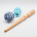 Nostepinne Center Ball Wool Winder Beech Wood Natural Color 30cm Smooth Yarn Winder