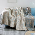 Nordic Knitted Journey Hiking Hotel Restaurant Plaids Blanket Quilt Section Nap Sofa Single Cover Blanket