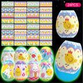 2022 Pascua Custom Fashion Durable Easter Egg Decoration Set Plastic Egg Sleeves and Shrink Wraps for Festivals
