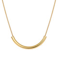 Trendy Stainless Steel Heart Necklace Non Tarnish 18k PVD Gold Plated Stainless Steel Pendant Necklace Jewelry for Women