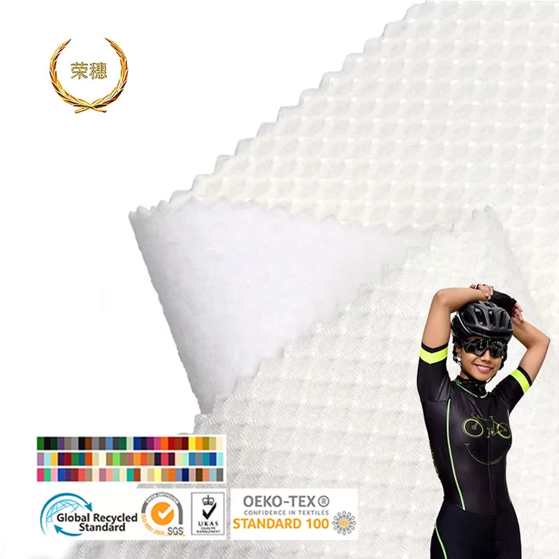 Hot Sale White Mesh TPU Waterproof Membrane Polar Fleece Three-layer Composite Outdoor Sports Fabric 100% Polyester Girls Bags